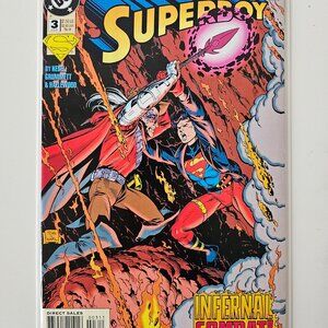 SUPERBOY #3 Apr 1994 DC Comics Infernal Combat! VF/NM